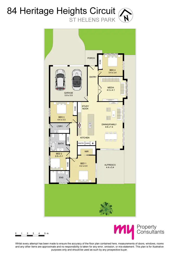 Floorplan of Homely house listing, 84 Heritage Heights Circuit, St Helens Park NSW 2560