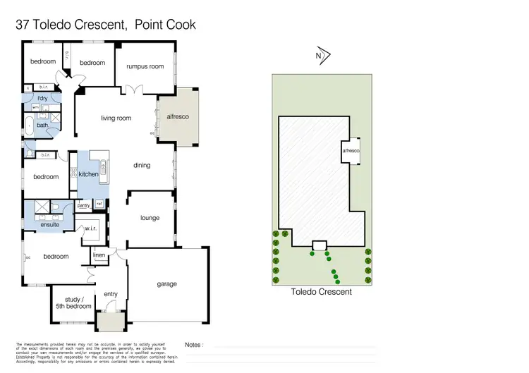Floorplan of Homely house listing, 37 Toledo Crescent, Point Cook VIC 3030