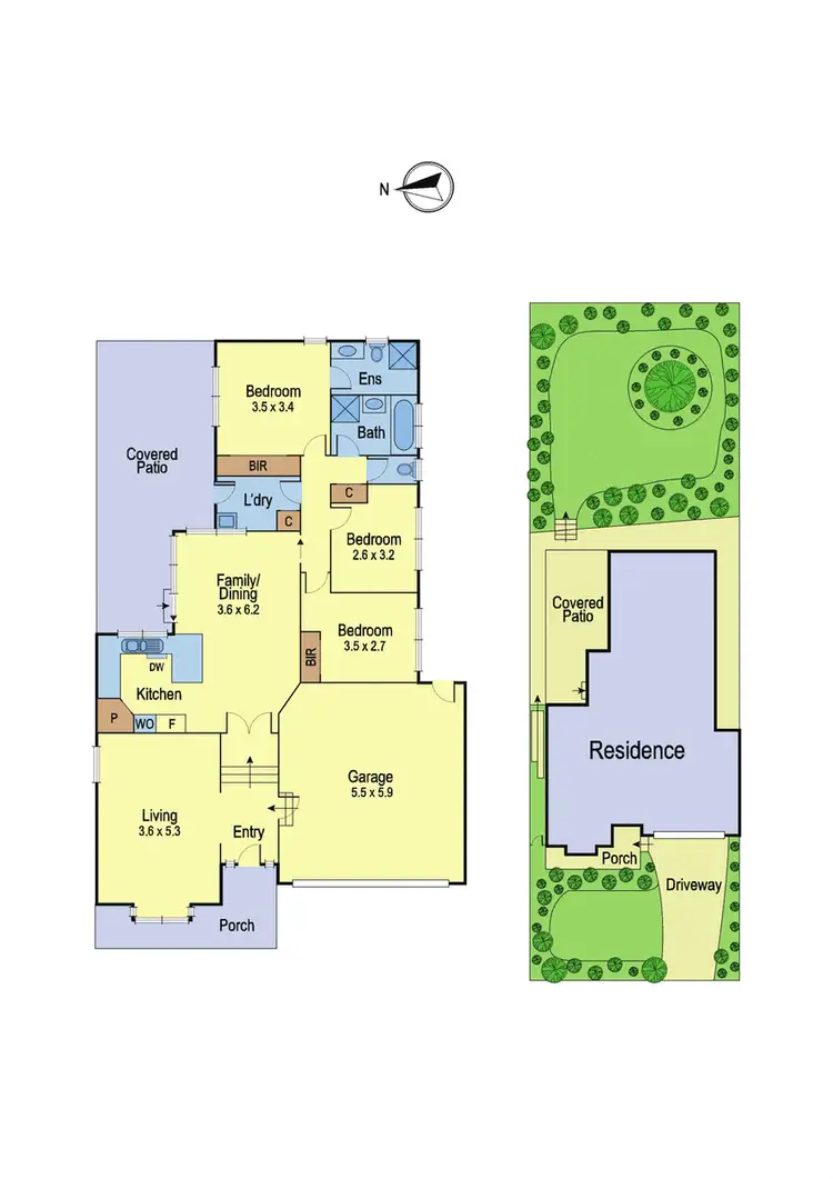 Floorplan of Homely house listing, 2/34 Williams Road, Briar Hill VIC 3088