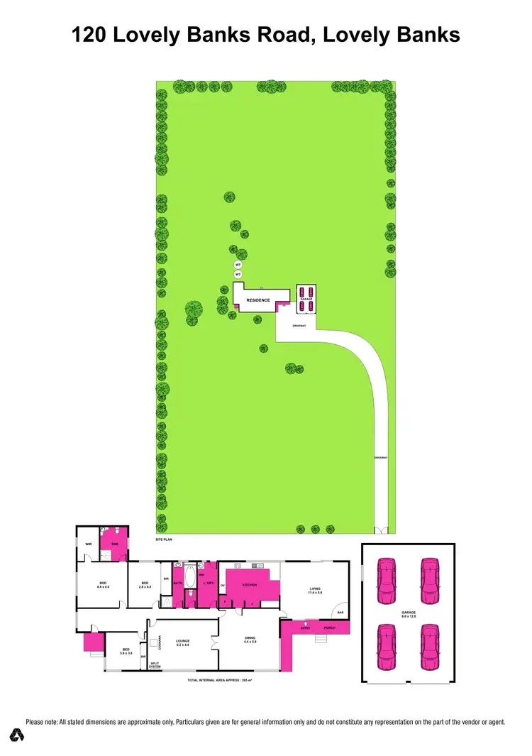Floorplan of Homely house listing, 120 Lovely Banks Road, Lovely Banks VIC 3213