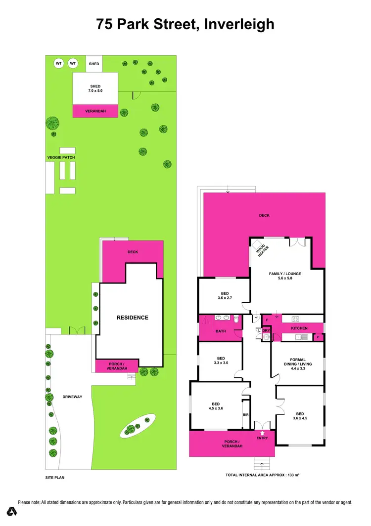 Floorplan of Homely house listing, 75 Park Street, Inverleigh VIC 3321