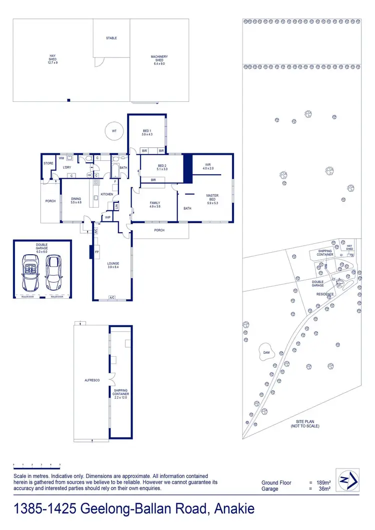 Floorplan of Homely rural property listing, 1385-1425 Ballan Road, Anakie VIC 3213