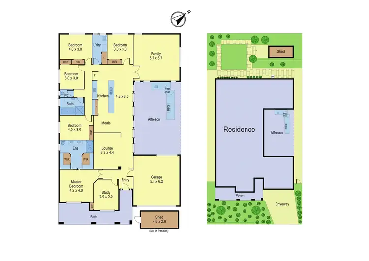 Floorplan of Homely house listing, 46 Cathedral Rise, Doreen VIC 3754