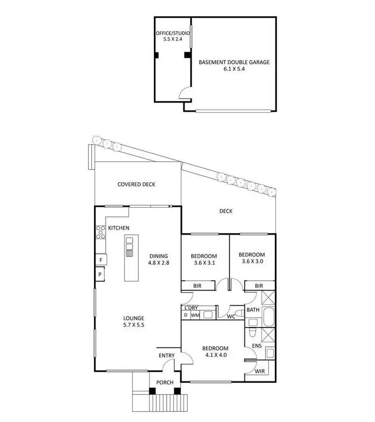 Floorplan of Homely house listing, 2A Velden Avenue, Ferntree Gully VIC 3156