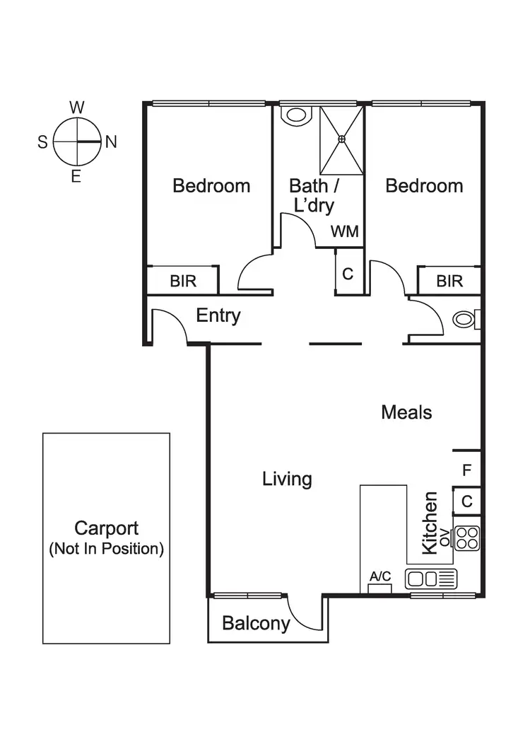 Floorplan of Homely apartment listing, 8/332 Dandenong Road, St Kilda East VIC 3183