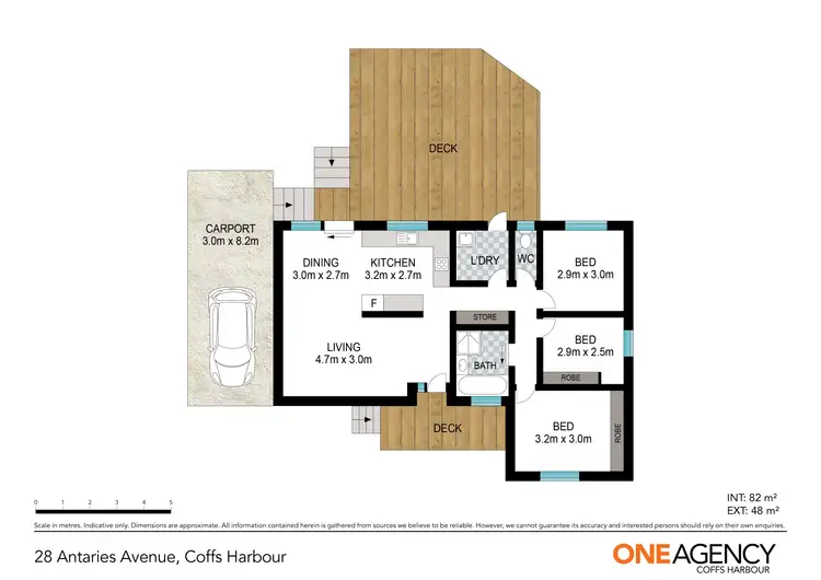 Floorplan of Homely house listing, 28 Antaries Avenue, Coffs Harbour NSW 2450