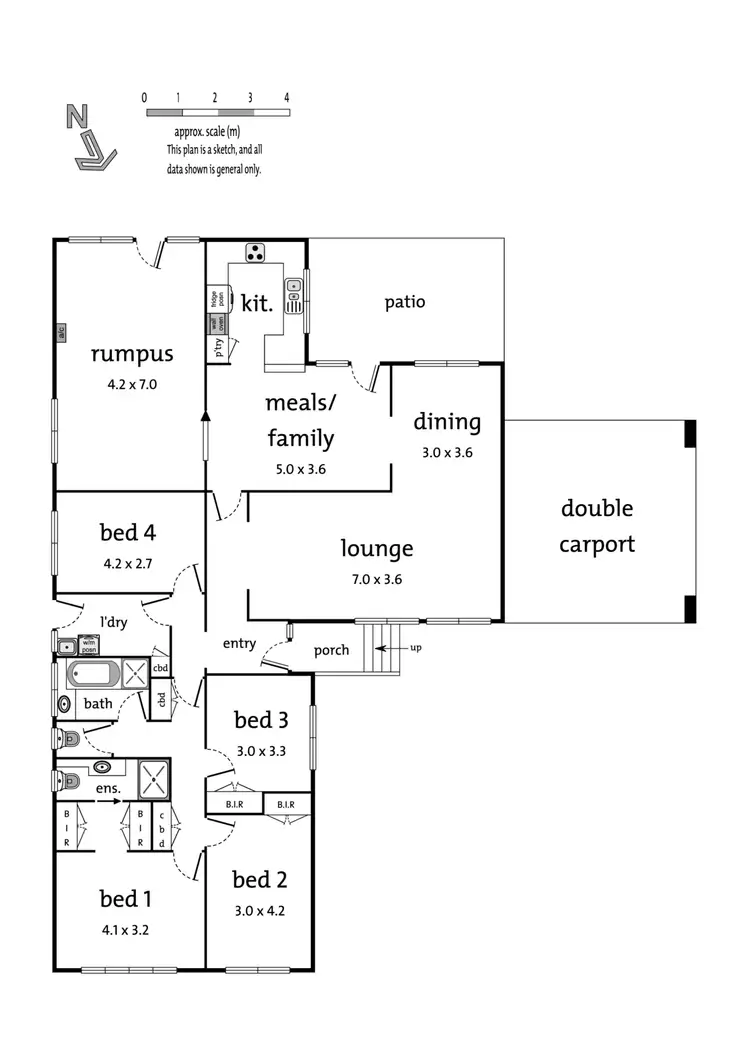 Floorplan of Homely house listing, 14 Dellwood Court, Templestowe VIC 3106