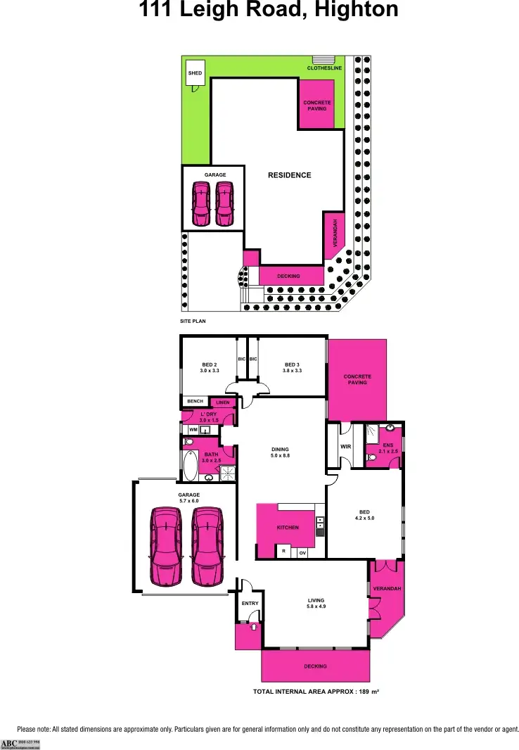 Floorplan of Homely house listing, 111 Leigh Road, Highton VIC 3216