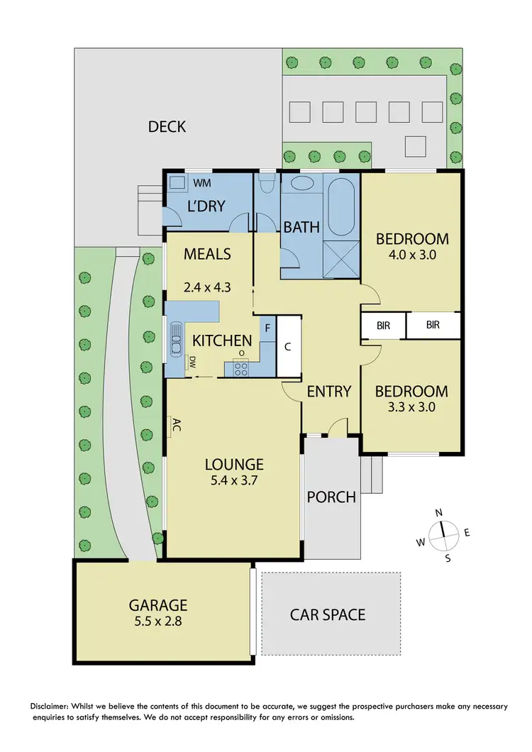 Floorplan of Homely unit listing, 6/9 Cosy Gum Road, Carnegie VIC 3163