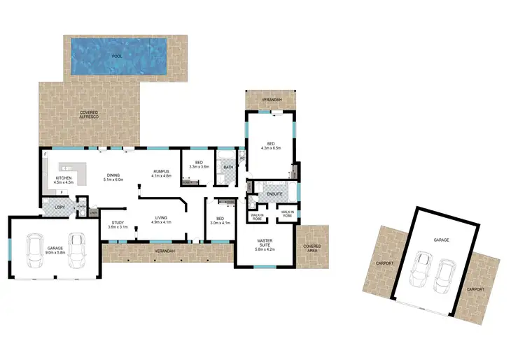Floorplan of Homely house listing, 41 Lake Ridge Drive, Kew NSW 2439