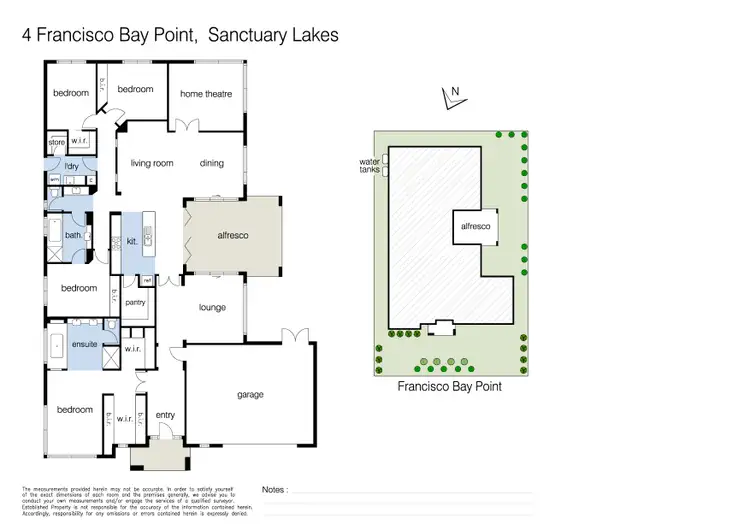 Floorplan of Homely house listing, 4 Francisco Bay Point, Sanctuary Lakes VIC 3030