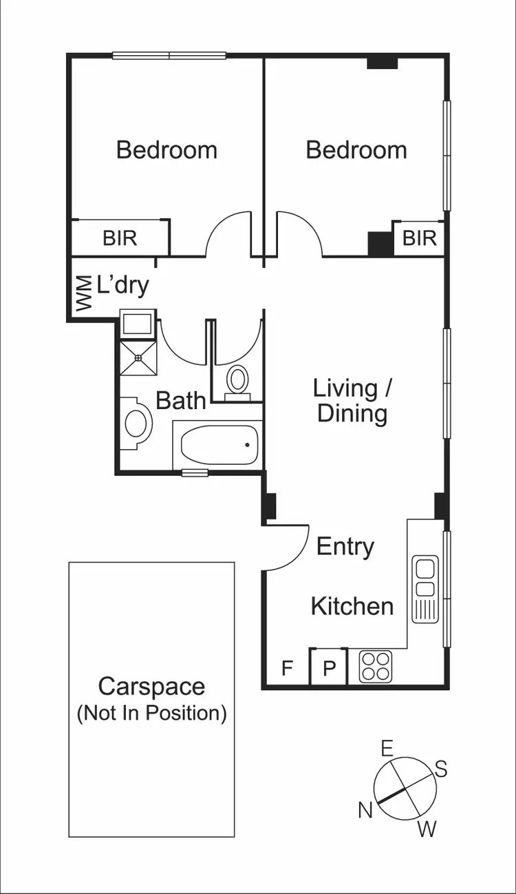 Floorplan of Homely apartment listing, 5/11 Rosstown Road, Carnegie VIC 3163