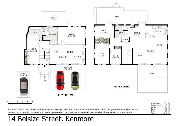 Floorplan of Homely house listing, 14 Belsize Street, Kenmore QLD 4069