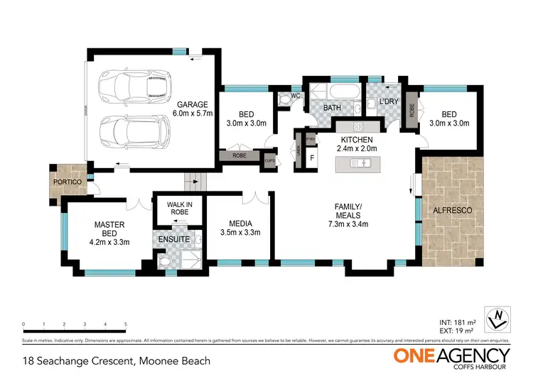 Floorplan of Homely house listing, 18 Seachange Crescent, Moonee Beach NSW 2450