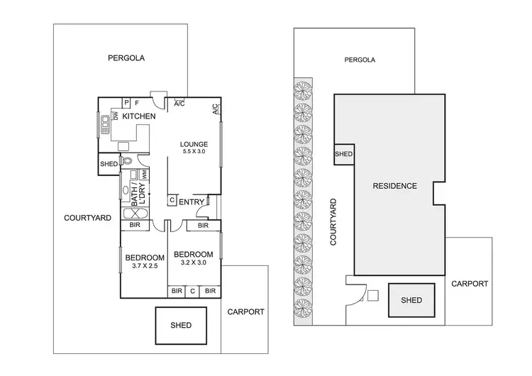 Floorplan of Homely unit listing, 3/18 Keefer Street, Mordialloc VIC 3195