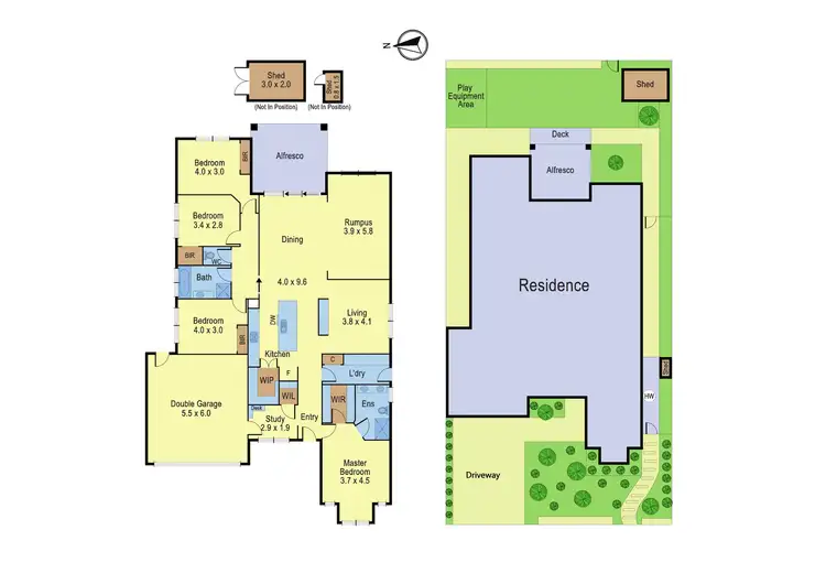 Floorplan of Homely house listing, 16 Grange Drive, South Morang VIC 3752