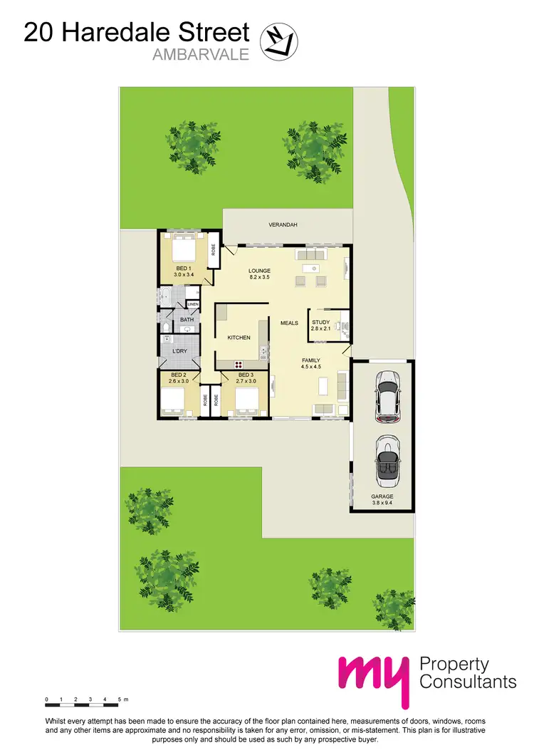 Floorplan of Homely house listing, 20 Haredale Street, Ambarvale NSW 2560