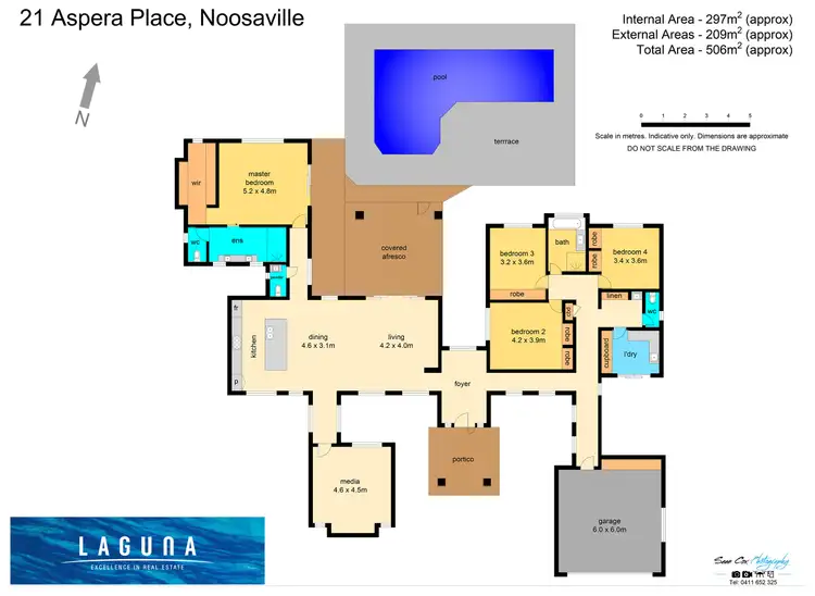 Floorplan of Homely house listing, 21 Aspera Place, Noosaville QLD 4566