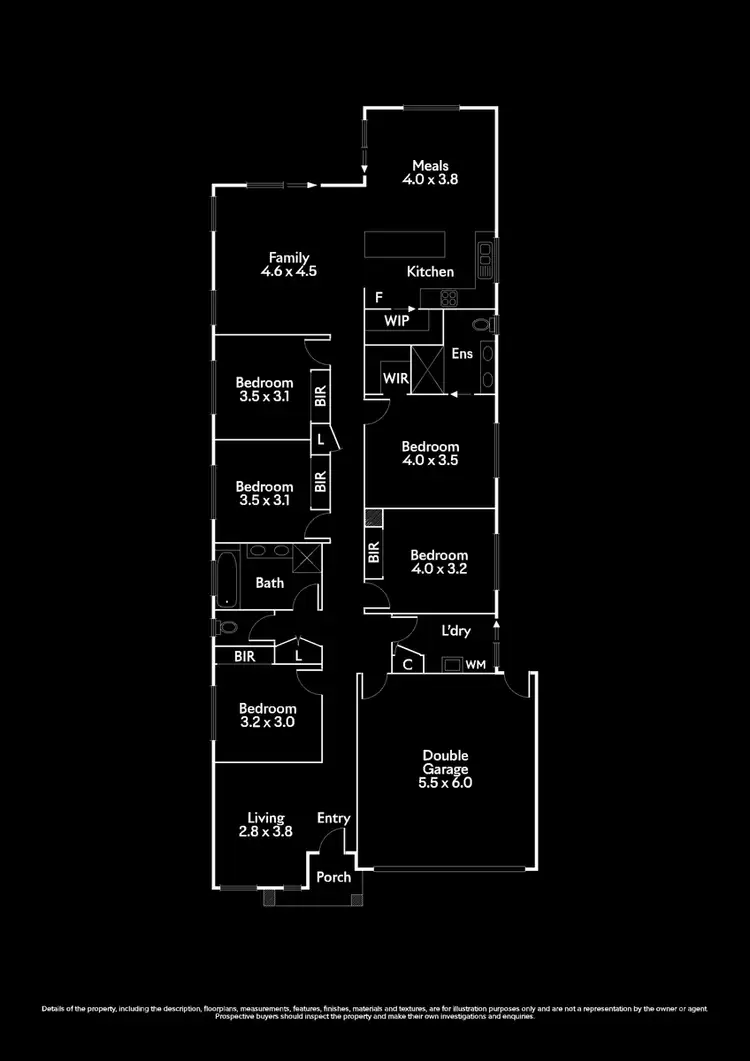 Floorplan of Homely house listing, 85 Nancarrow Drive, Doreen VIC 3754