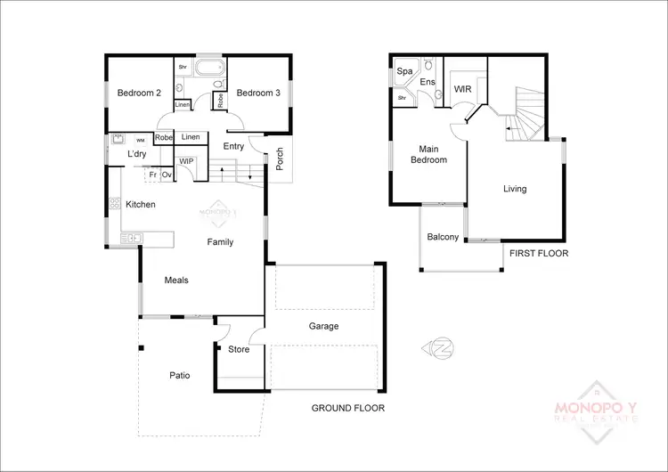 Floorplan of Homely house listing, 145B Gildercliffe Street, Scarborough WA 6019
