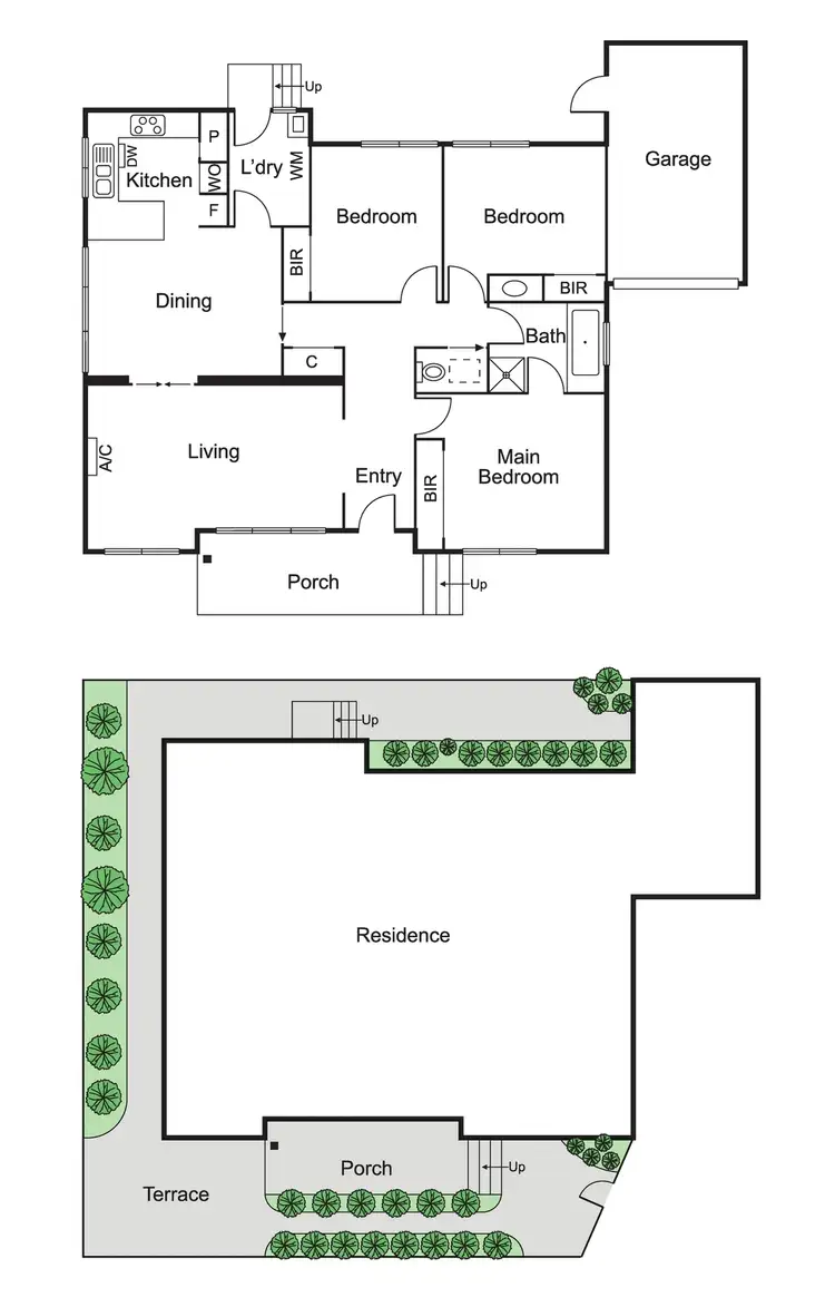 Floorplan of Homely unit listing, 2/294 Koornang Road, Carnegie VIC 3163