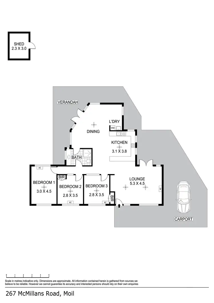 Floorplan of Homely house listing, 267 Mcmillans Road, Moil NT 810