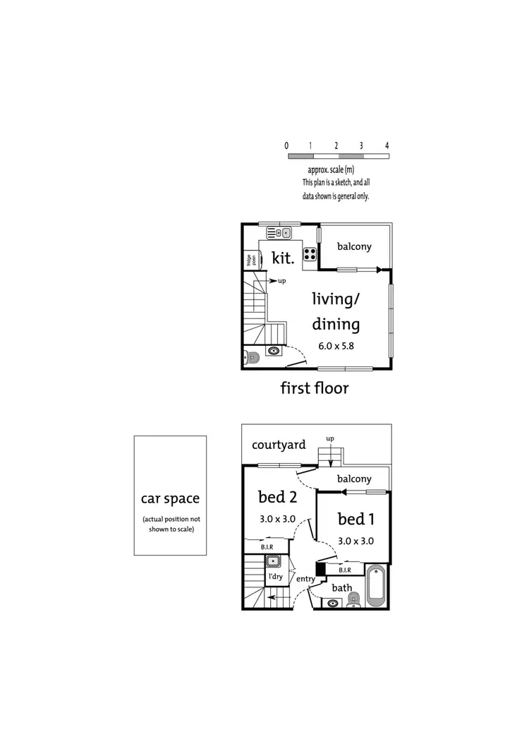 Floorplan of Homely apartment listing, 6/2 Woodvale Road, Boronia VIC 3155