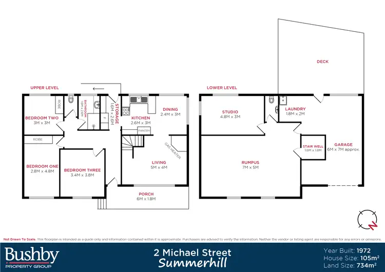 Floorplan of Homely house listing, 2 Michael Street, Summerhill TAS 7250