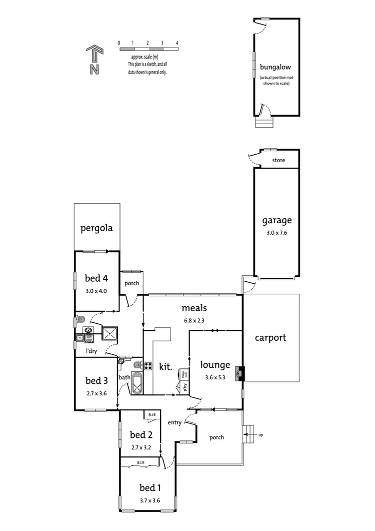 Floorplan of Homely house listing, 6 Sussex Street, Ringwood VIC 3134