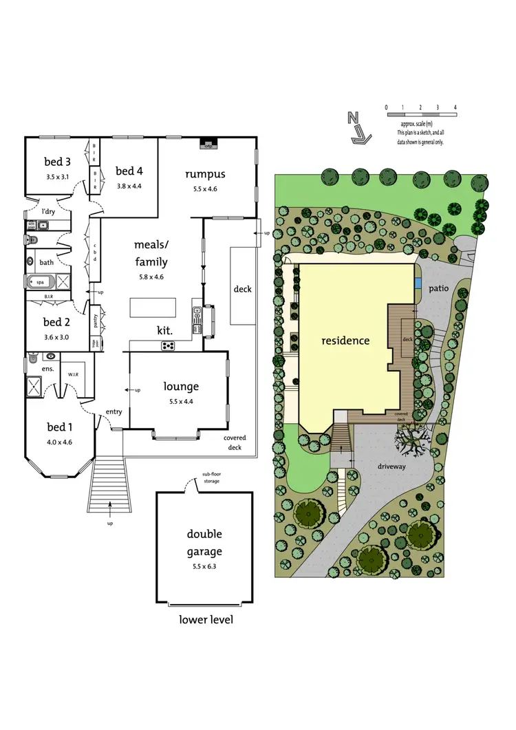 Floorplan of Homely house listing, 32 Valley Way, Warrandyte VIC 3113