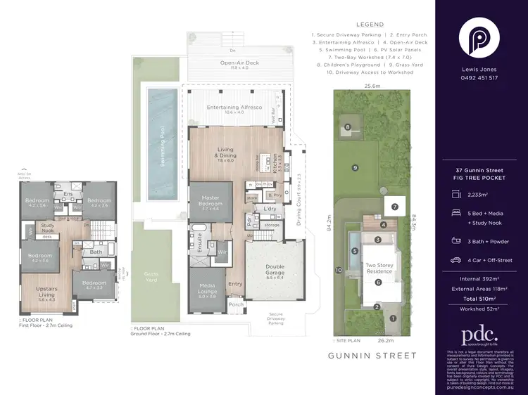 Floorplan of Homely house listing, 37 Gunnin Street, Fig Tree Pocket QLD 4069