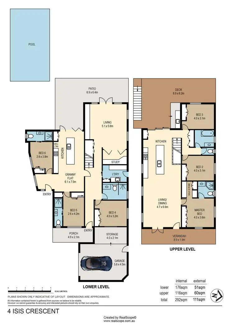 Floorplan of Homely house listing, 4 Isis Crescent, Seven Hills QLD 4170