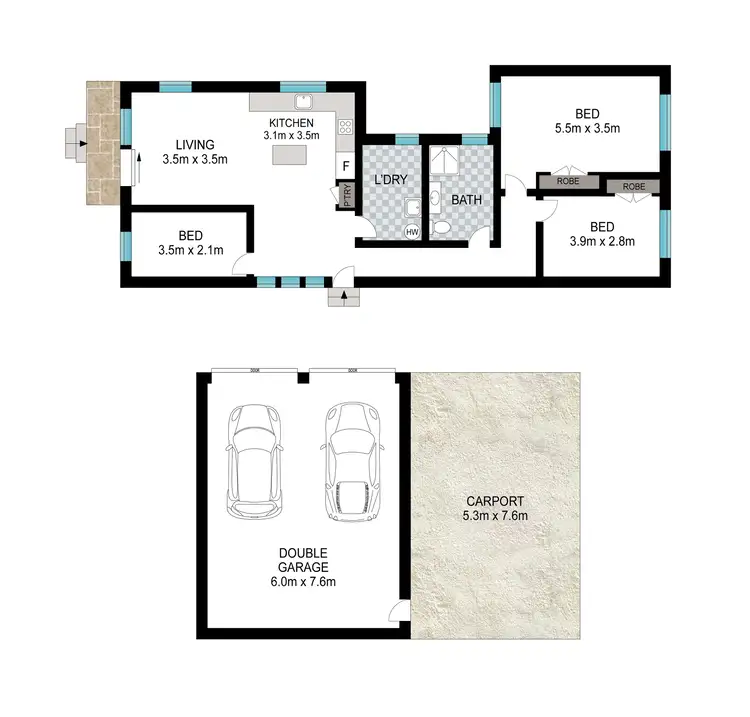 Floorplan of Homely house listing, 635 Ocean Drive, North Haven NSW 2443