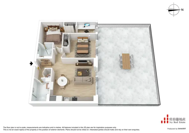 Floorplan of Homely apartment listing, 404/188 Whitehorse Road, Balwyn VIC 3103