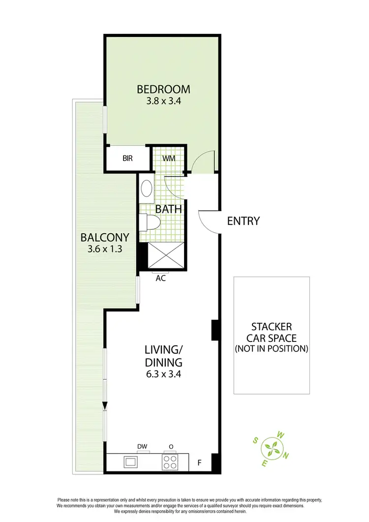 Floorplan of Homely apartment listing, 309/2A Clarence Street, Malvern East VIC 3145