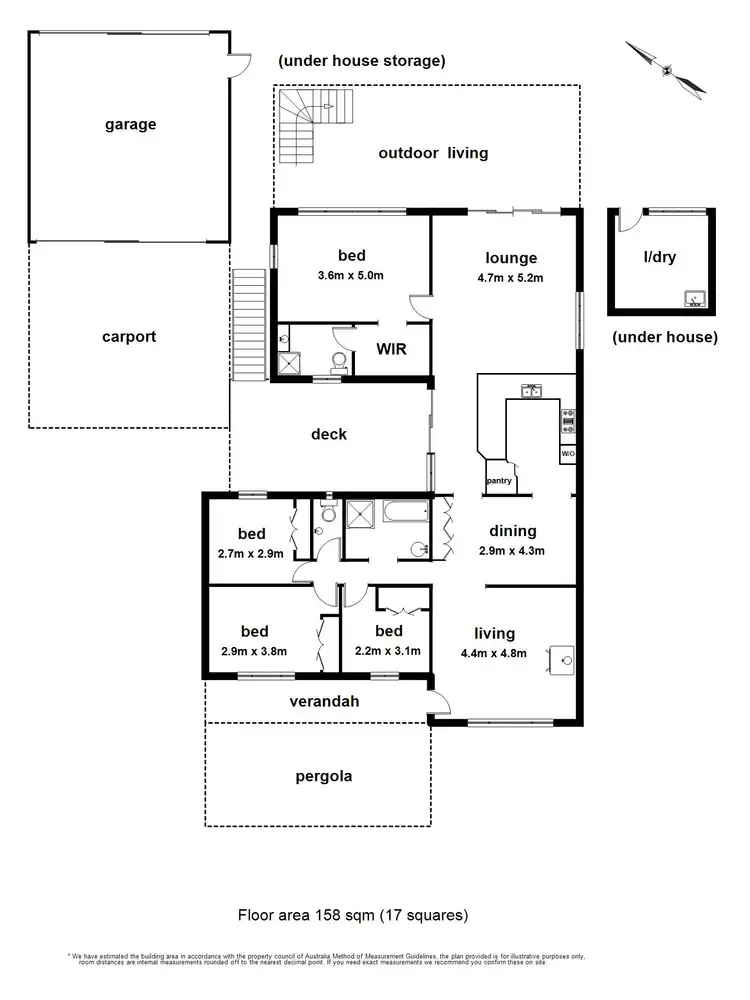 Floorplan of Homely house listing, 11 HAYNES Street, Silvan VIC 3795