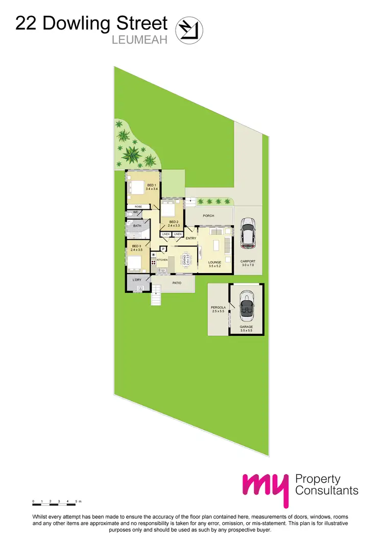 Floorplan of Homely house listing, 22 Dowling Street, Leumeah NSW 2560