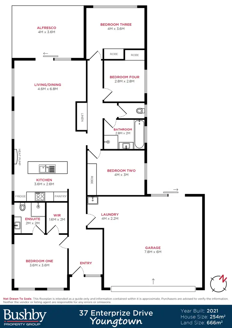 Floorplan of Homely house listing, 37 Enterprize Drive, Youngtown TAS 7249
