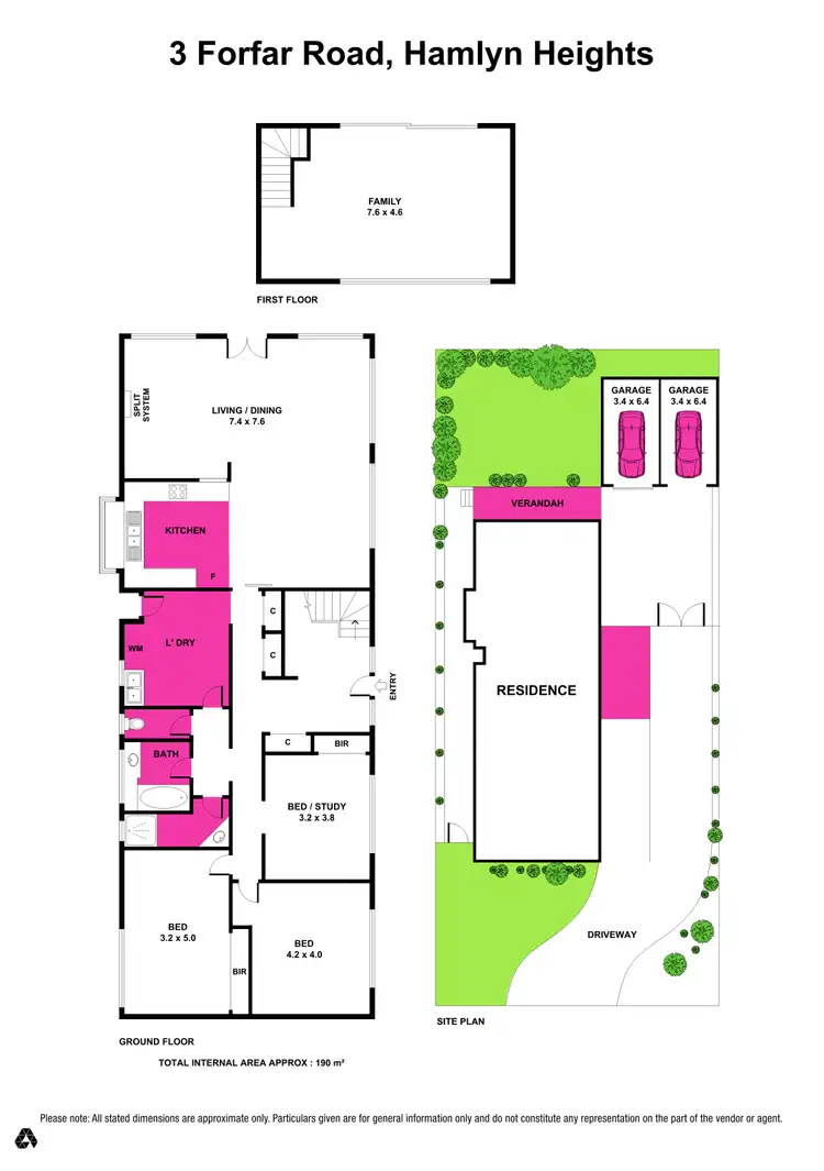 Floorplan of Homely house listing, 3 Forfar Road, Hamlyn Heights VIC 3215