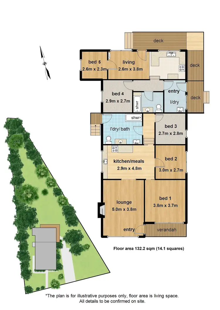 Floorplan of Homely house listing, 15 Benson Street, Belgrave VIC 3160