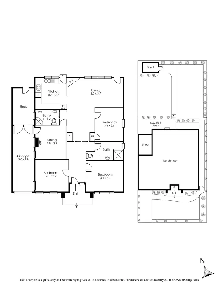 Floorplan of Homely house listing, 9 McLean Avenue, Bentleigh VIC 3204