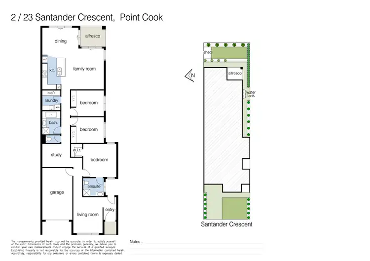 Floorplan of Homely house listing, 23B Santander Crescent, Point Cook VIC 3030
