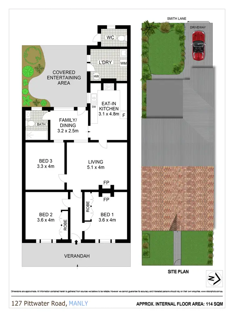 Floorplan of Homely house listing, 127 Pittwater Road, Manly NSW 2095