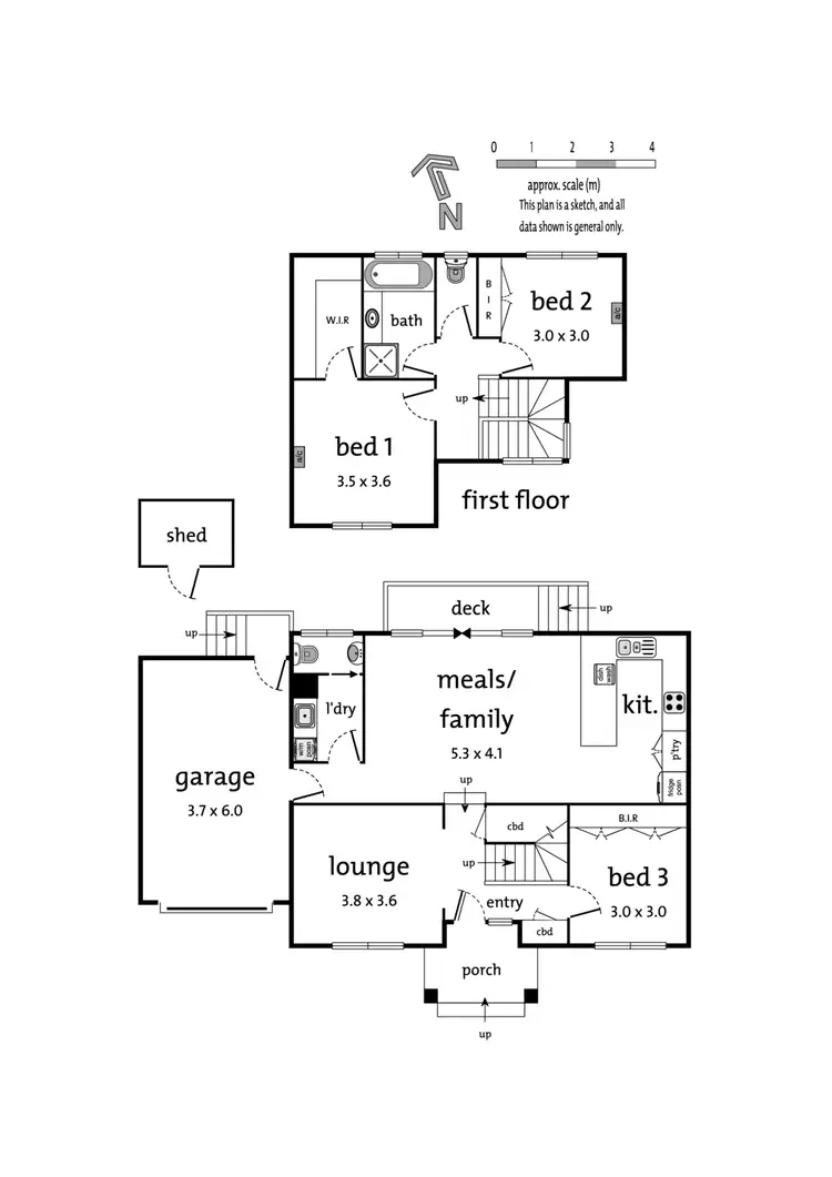 Floorplan of Homely house listing, 20 Mount View Parade, Mooroolbark VIC 3138