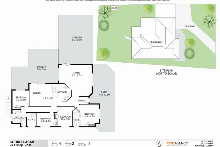 Floorplan of Homely house listing, 24 Hilltop Close, Goonellabah NSW 2480