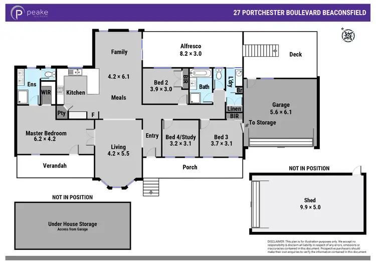 Floorplan of Homely house listing, 27 Portchester Boulevard, Beaconsfield VIC 3807