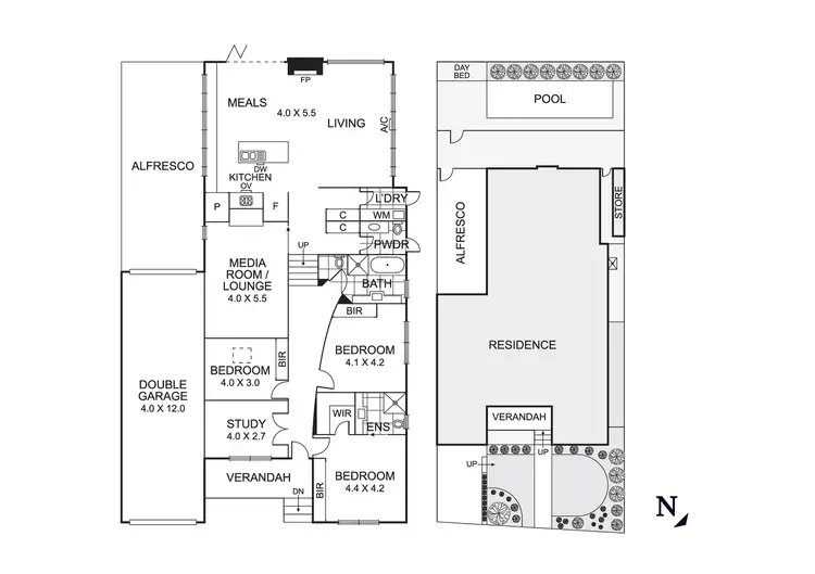 Floorplan of Homely house listing, 12 Blanche Avenue, Parkdale VIC 3195