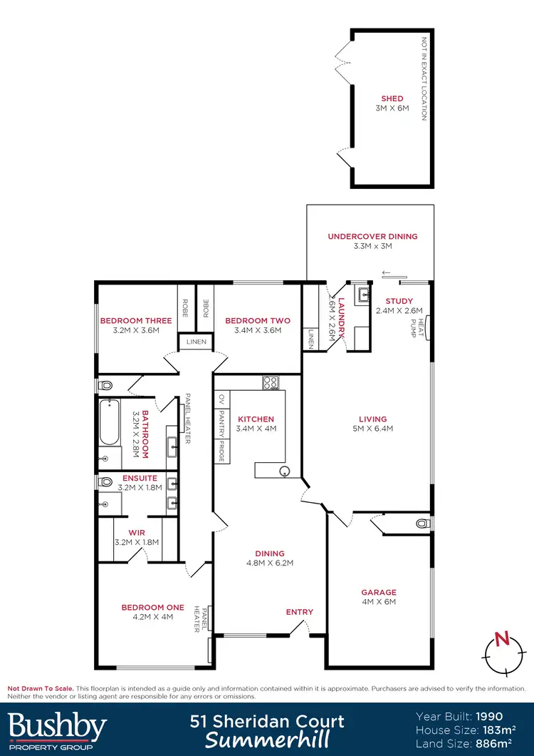 Floorplan of Homely house listing, 51 Sheridan Court, Summerhill TAS 7250