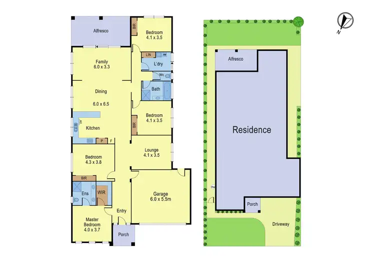 Floorplan of Homely house listing, 13 Sunlander Way, Doreen VIC 3754