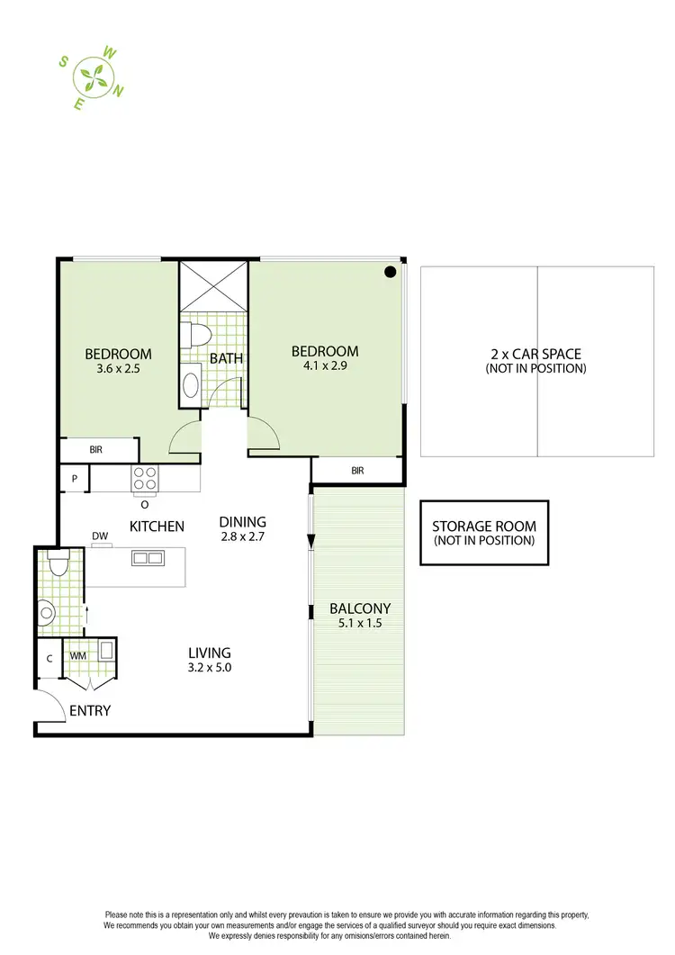 Floorplan of Homely apartment listing, 205/356 Orrong Road, Caulfield North VIC 3161